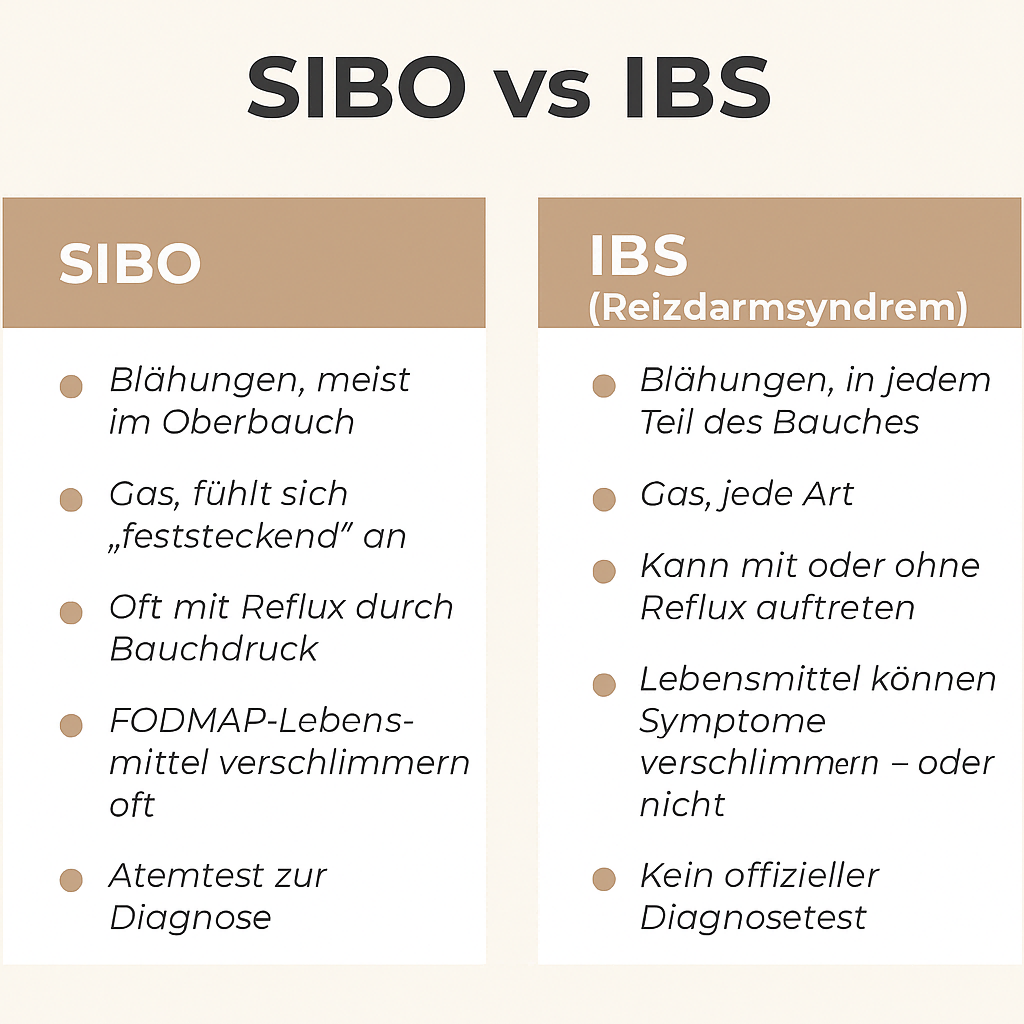 SIBO vs IBS