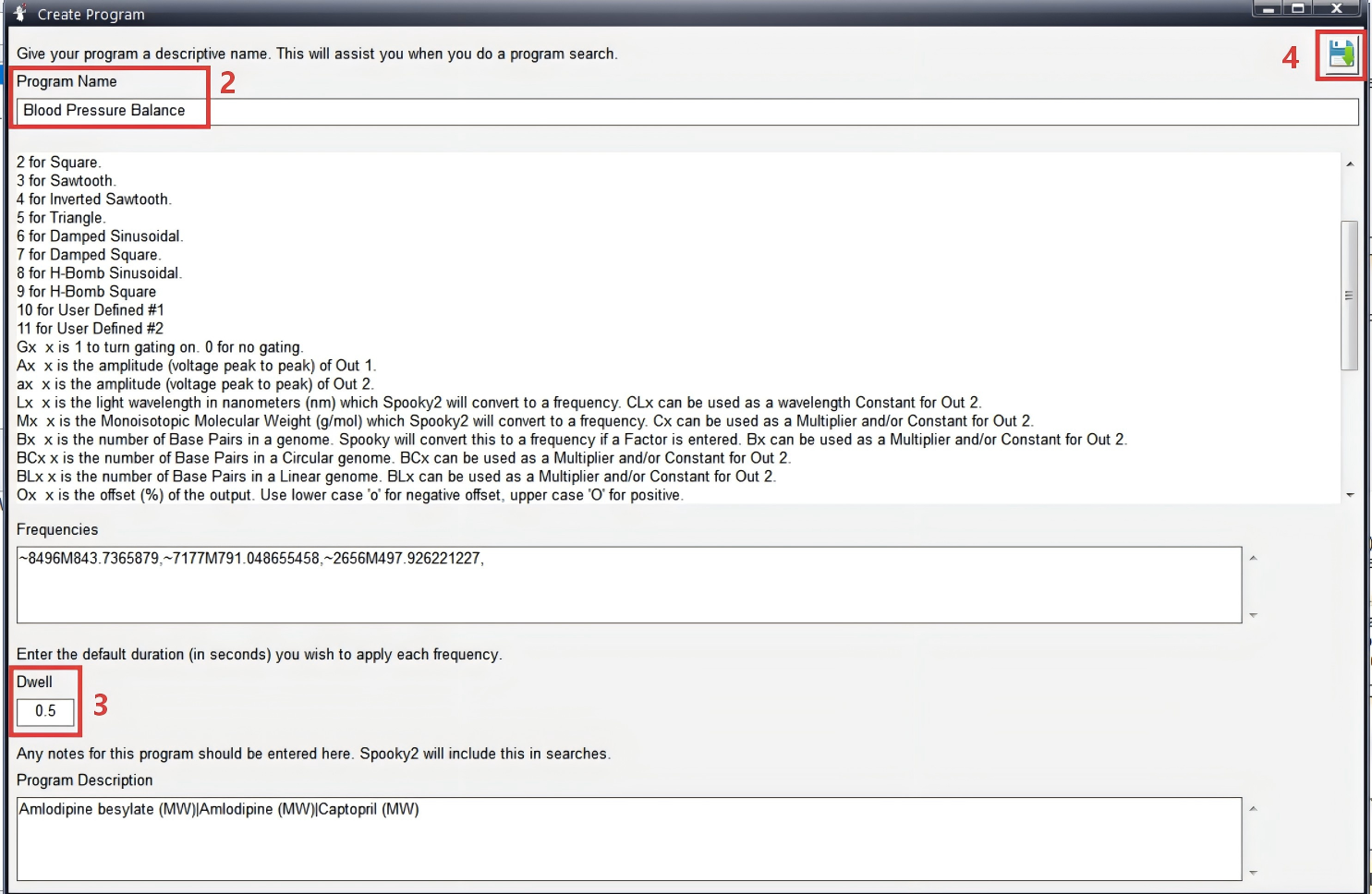 Spooky2 Program Blood Pressure 1