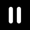 Symbol für pausiertes oder angehaltenes Programm